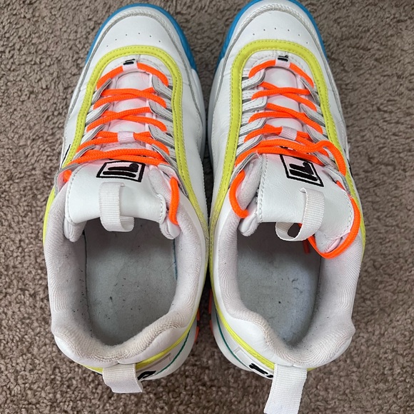 Fila Disruptor II Neon Sneakers - Picture 8 of 12